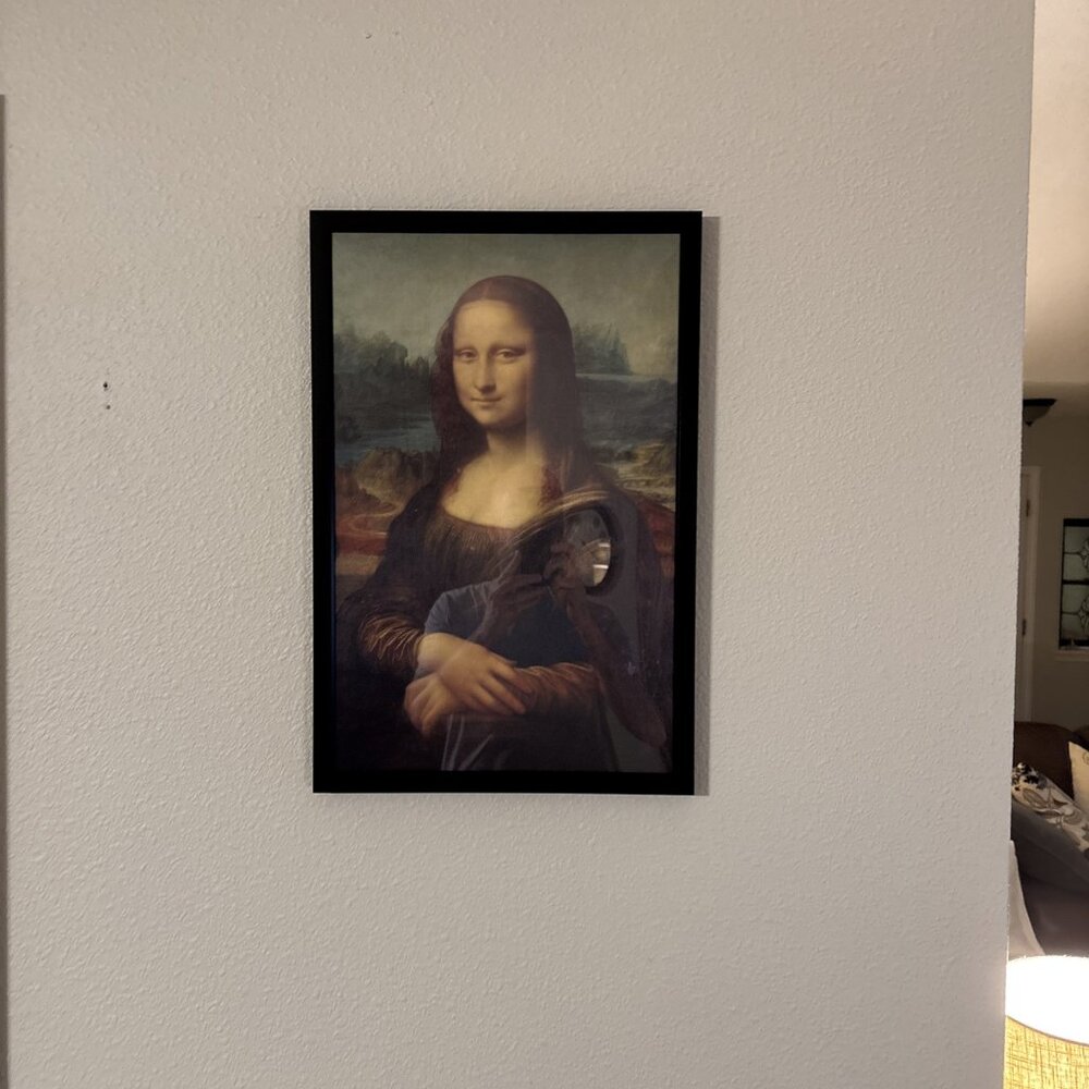 Mona Lisa By Leonardo Da Vinci Framed 11x17 Poster Art Print